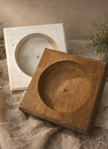 Wooden Cheese Mold